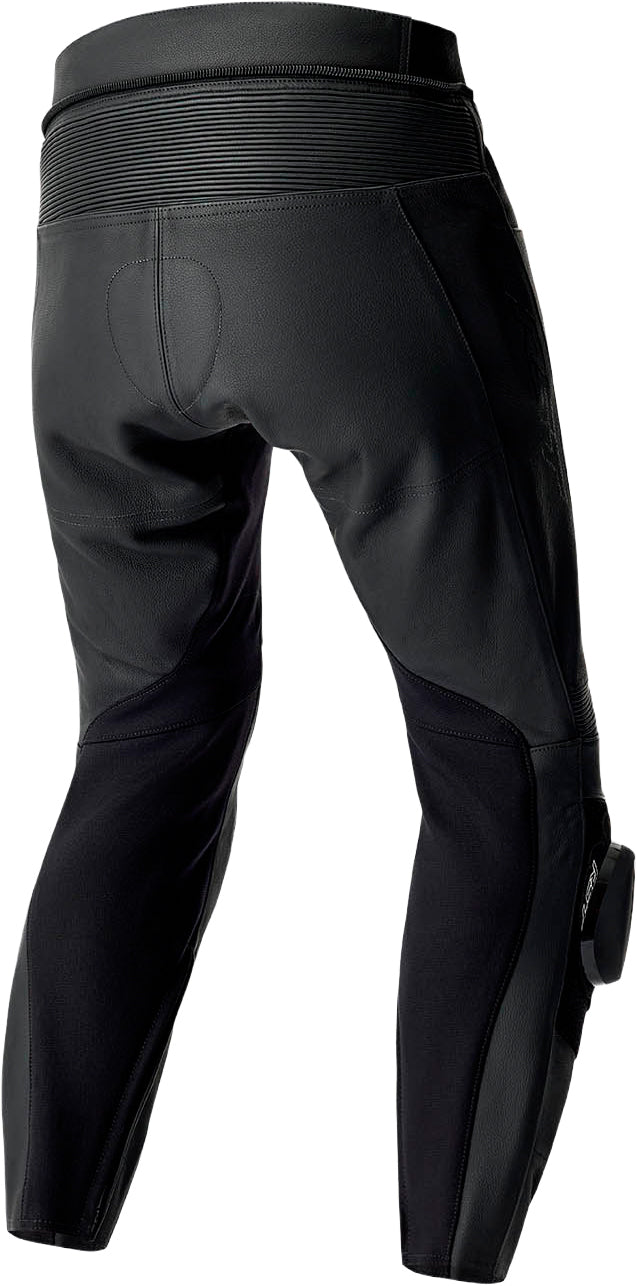 S1 D3O LEATHER PANTS BLACK LG