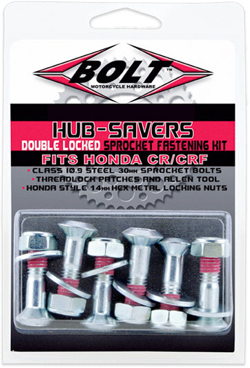 SPROCKET FASTENER W/FUGI LOCKING NUTS