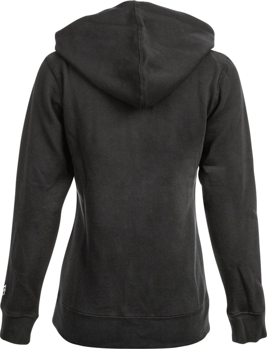 WOMEN'S FLY CORPORATE ZIP UP HOODIE BLACK MD