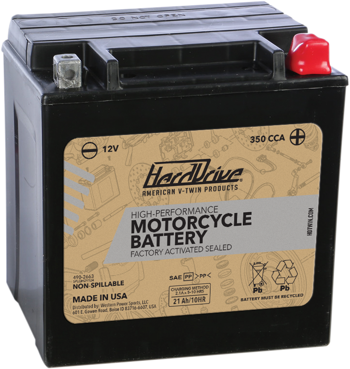 HIGH PERFORM BATTERY YTX24HL CCA 350