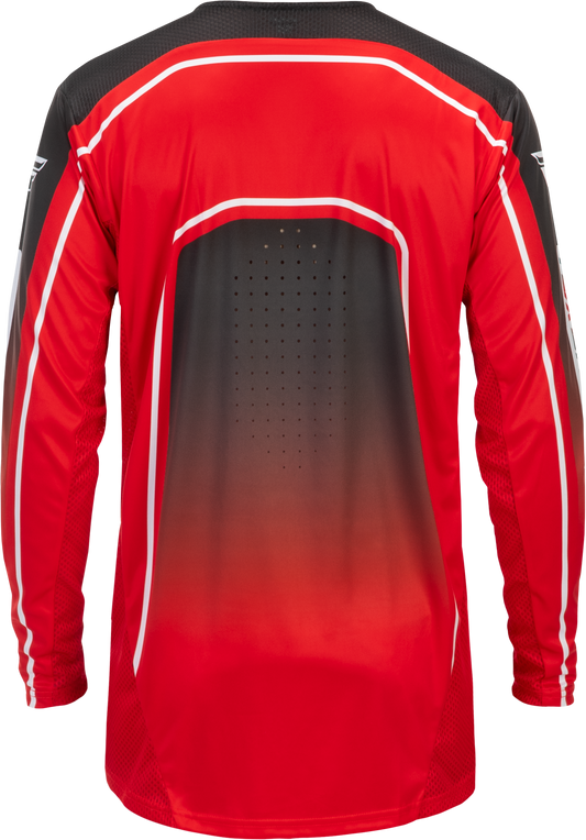 YOUTH RAYCE BICYCLE JERSEY RED/BLACK/WHITE YL