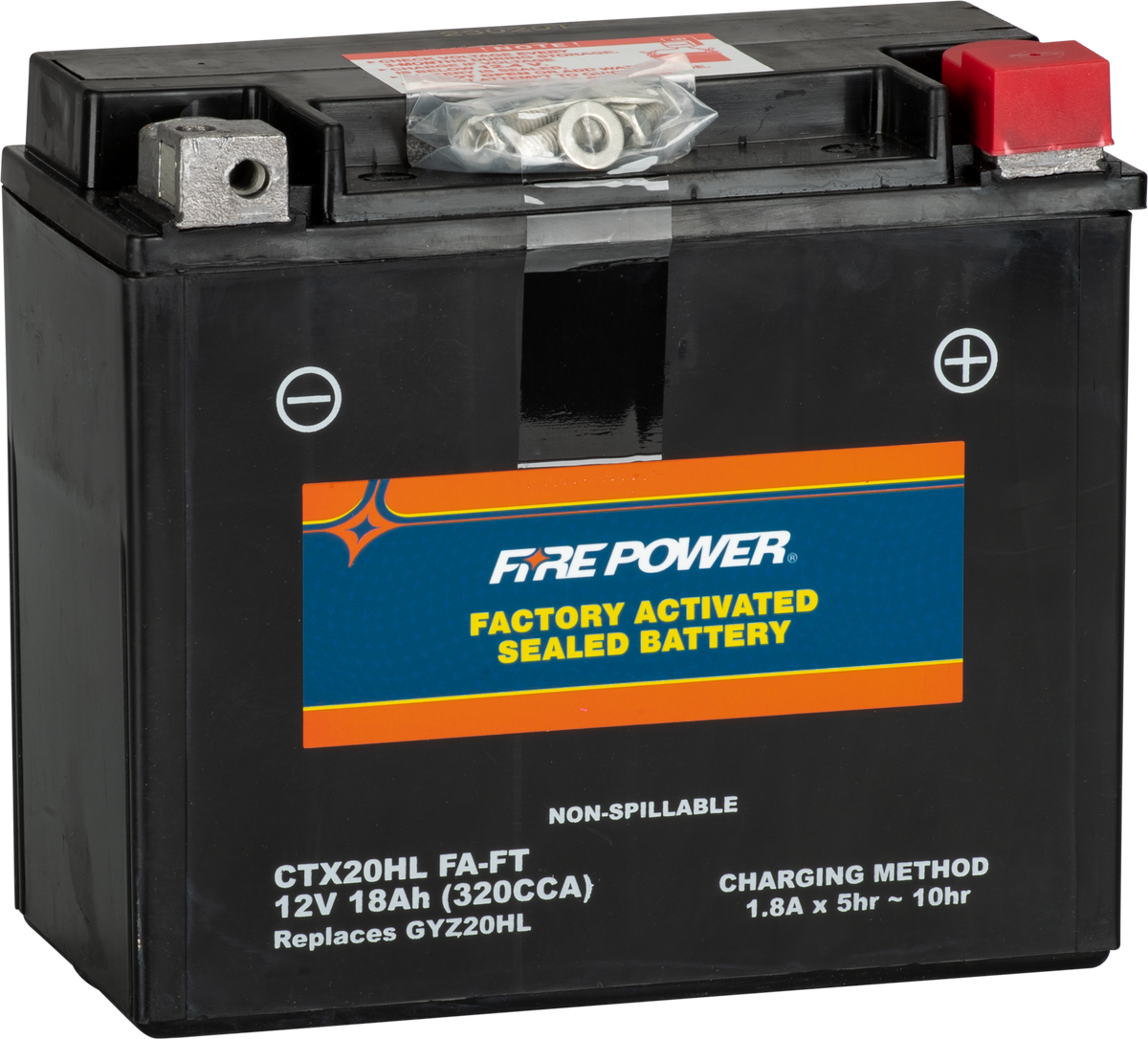 BATTERY CTX20HL (FA) FT SEALED FACTORY ACTIVATED