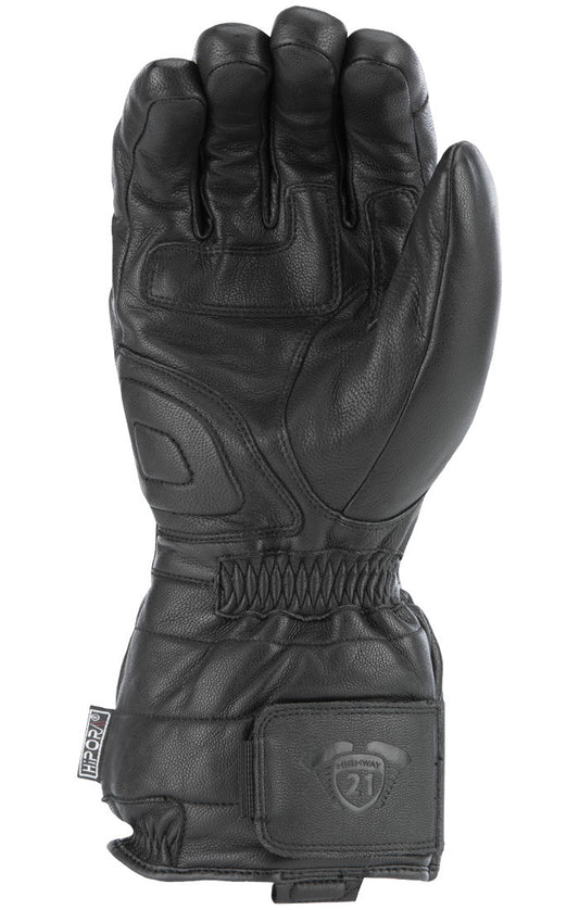RADIANT GLOVES BLACK LG