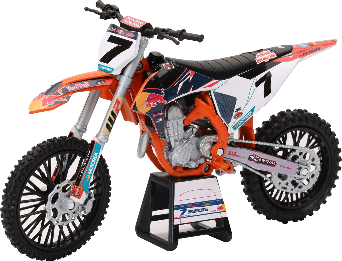 1:12 SCALE REDBULL KTM 450SX-F AARON PLESSINGER #7