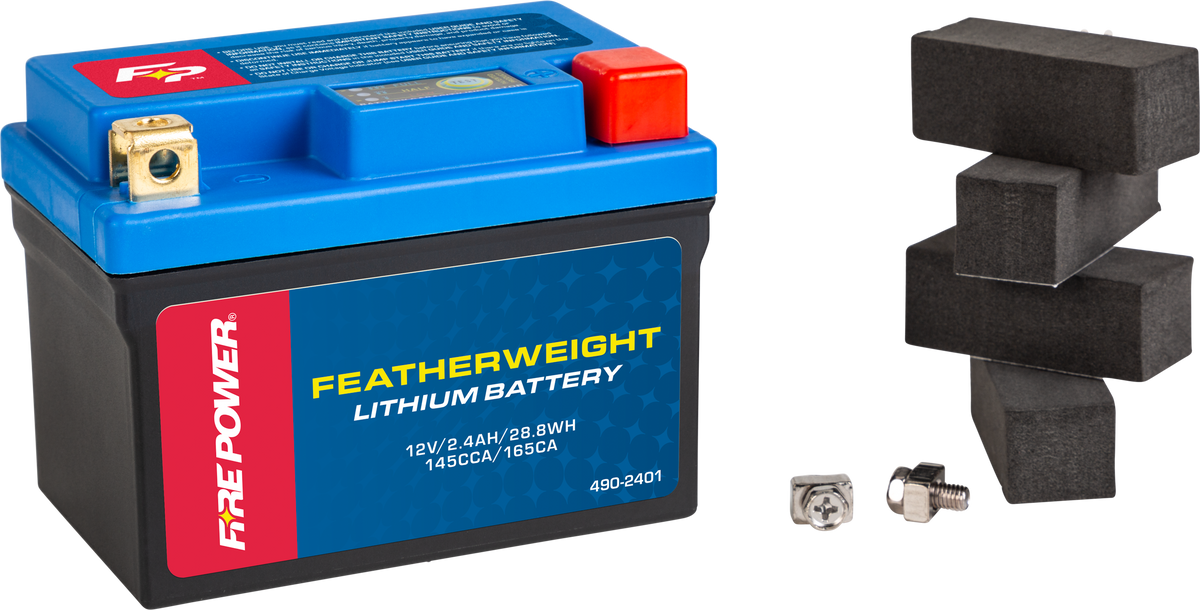 FEATHERWEIGHT LITHIUM BATTERY 150 CCA 12V/28.8WH