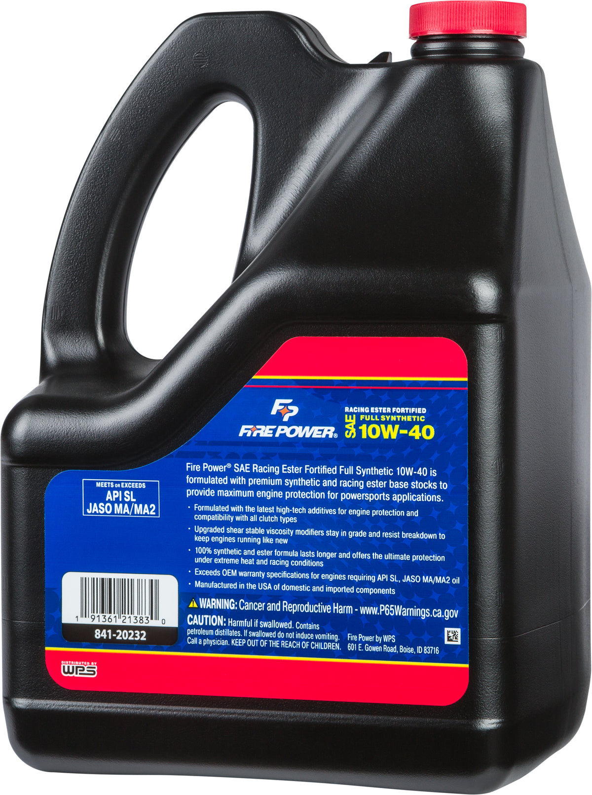 SYNTHETIC ESTER OIL 10W40 4T 1 GAL (4/CASE SOLD EA)