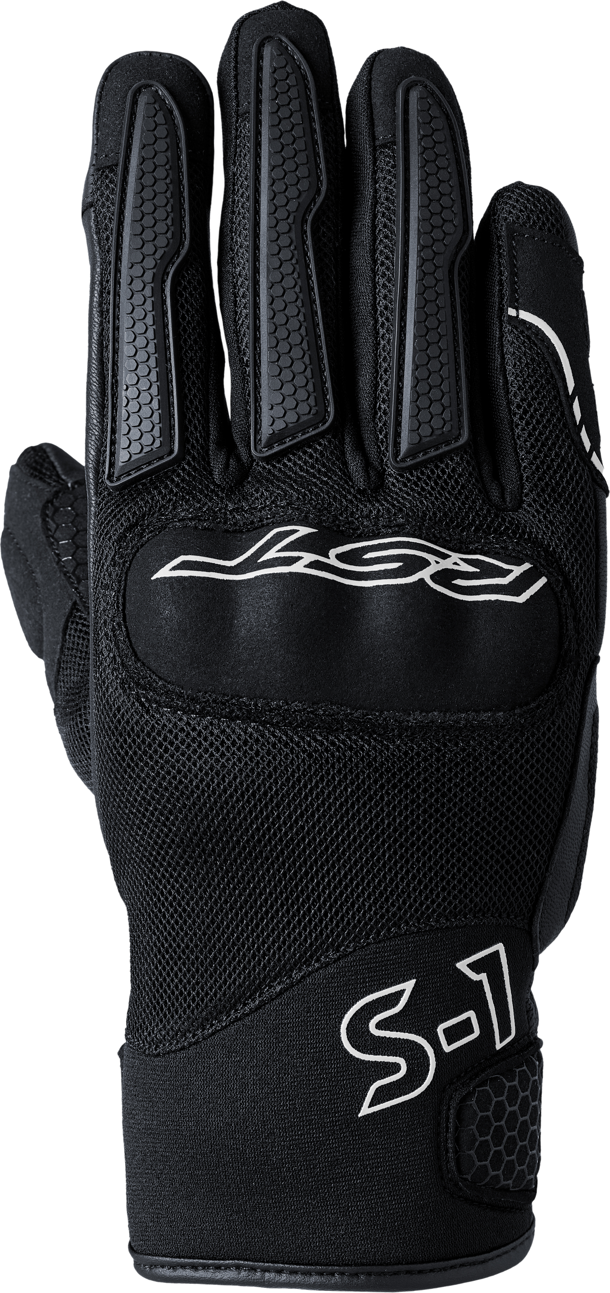 S1 MESH CE GLOVE BLACK/BLACK/WHITE  LG