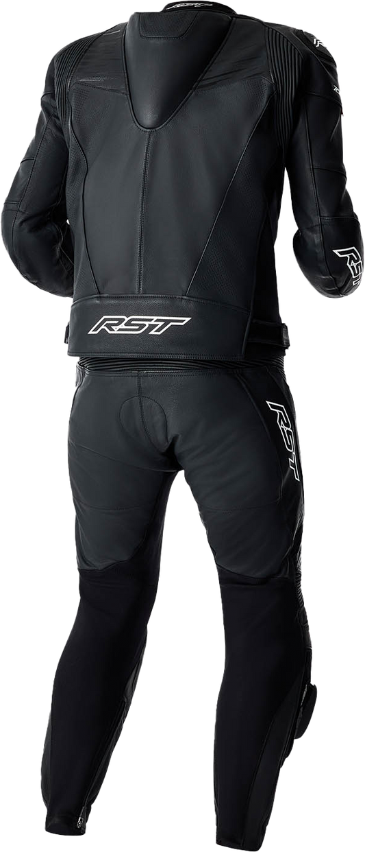 TRACTECH EVO D3O JACKET BLK/WHI LEATHER LG