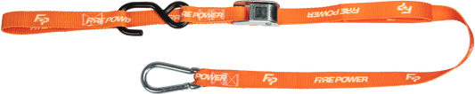 1" TIE-DOWN SOFT-TIE ORANGE 2/PK