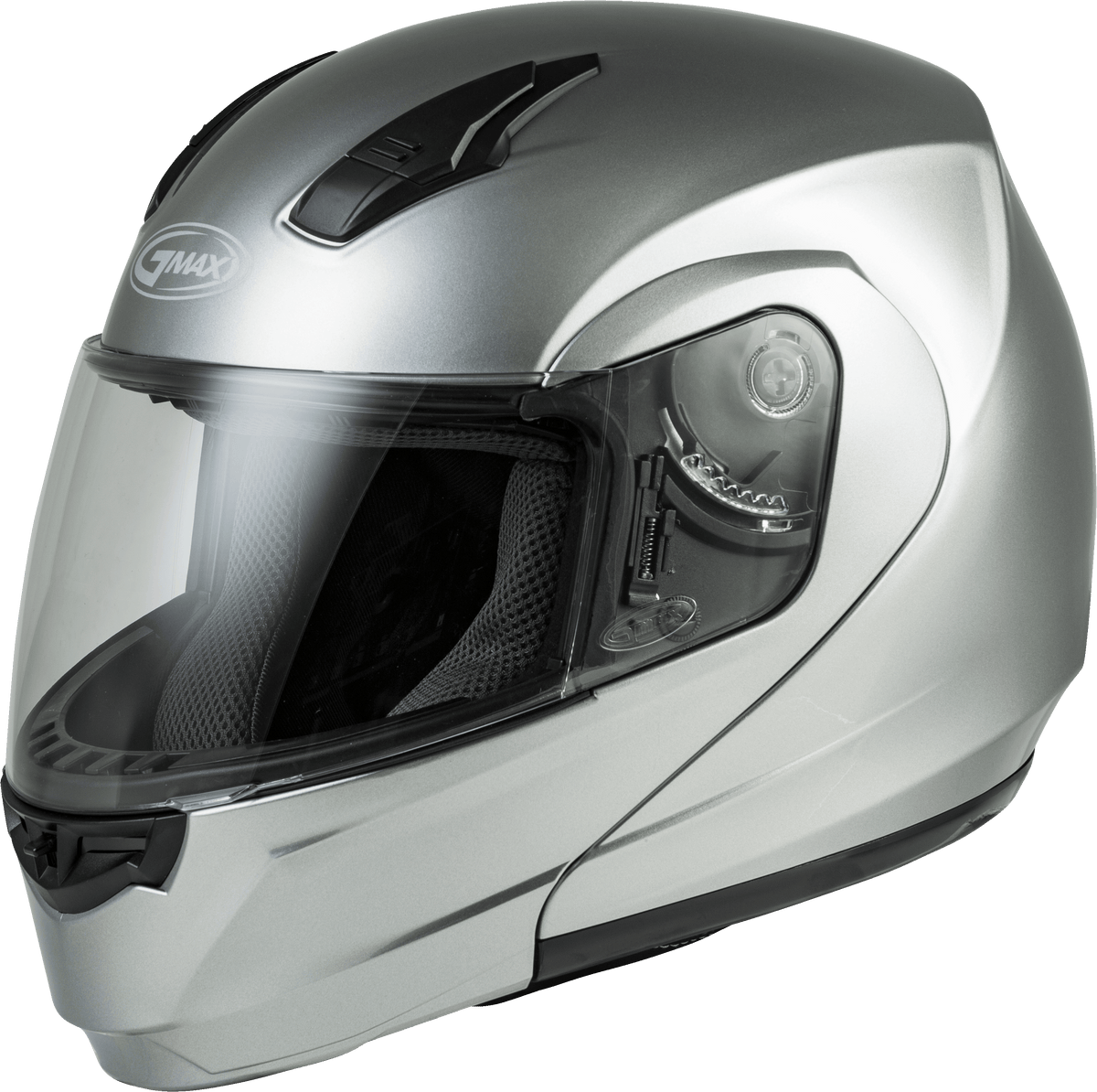 MD-04 MODULAR HELMET METALLIC SILVER MD