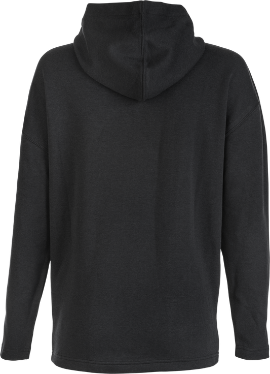 WOMEN'S FLY WEEKENDER HOODIE BLACK/GREY LG