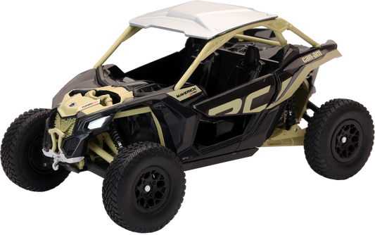 1:18 SCALE CAN AM MAVERICK X3 X RC TURBO BLACK/TAN