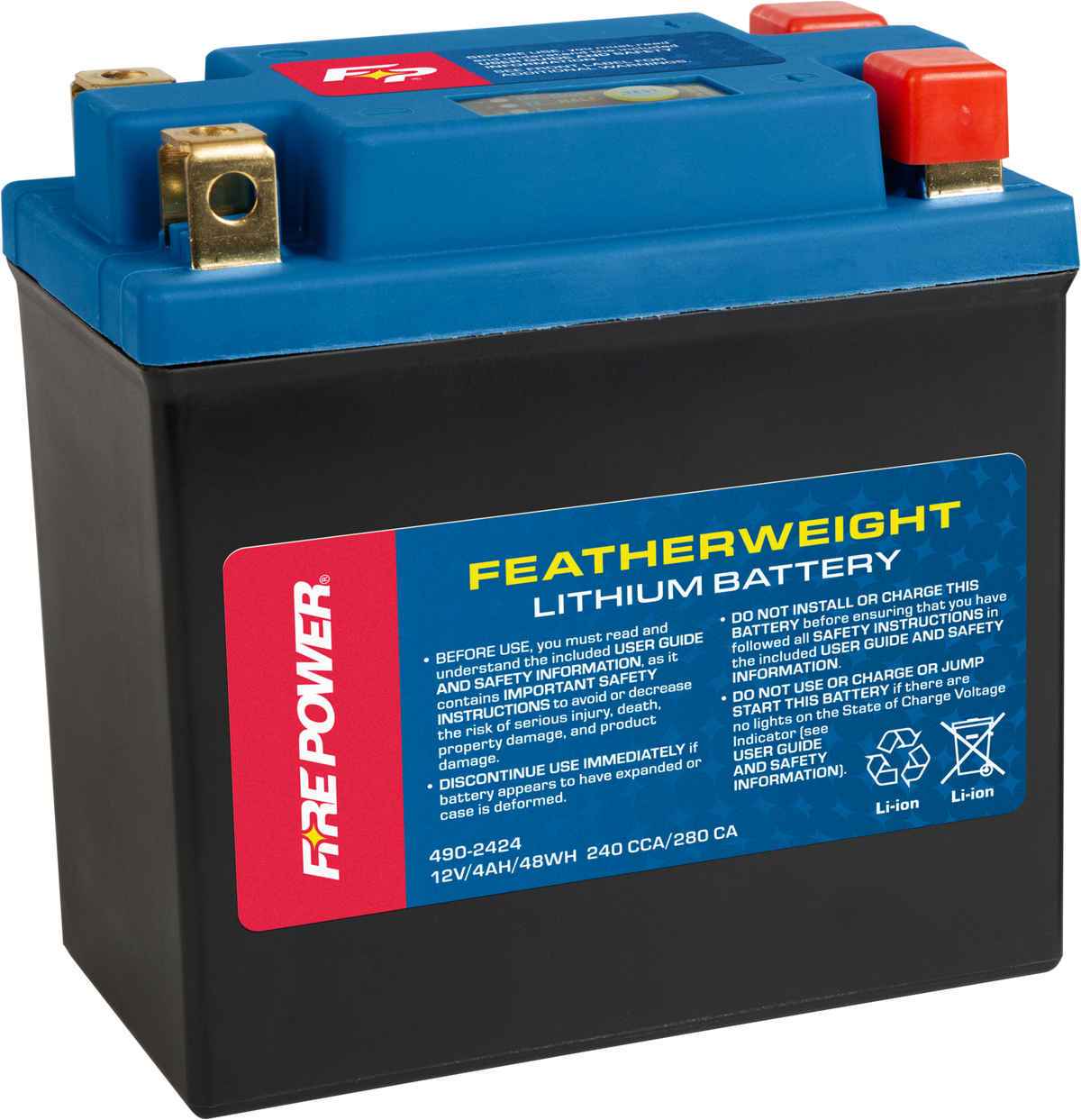 FEATHERWEIGHT LITHIUM BATTERY 240 CCA 12V/48WH