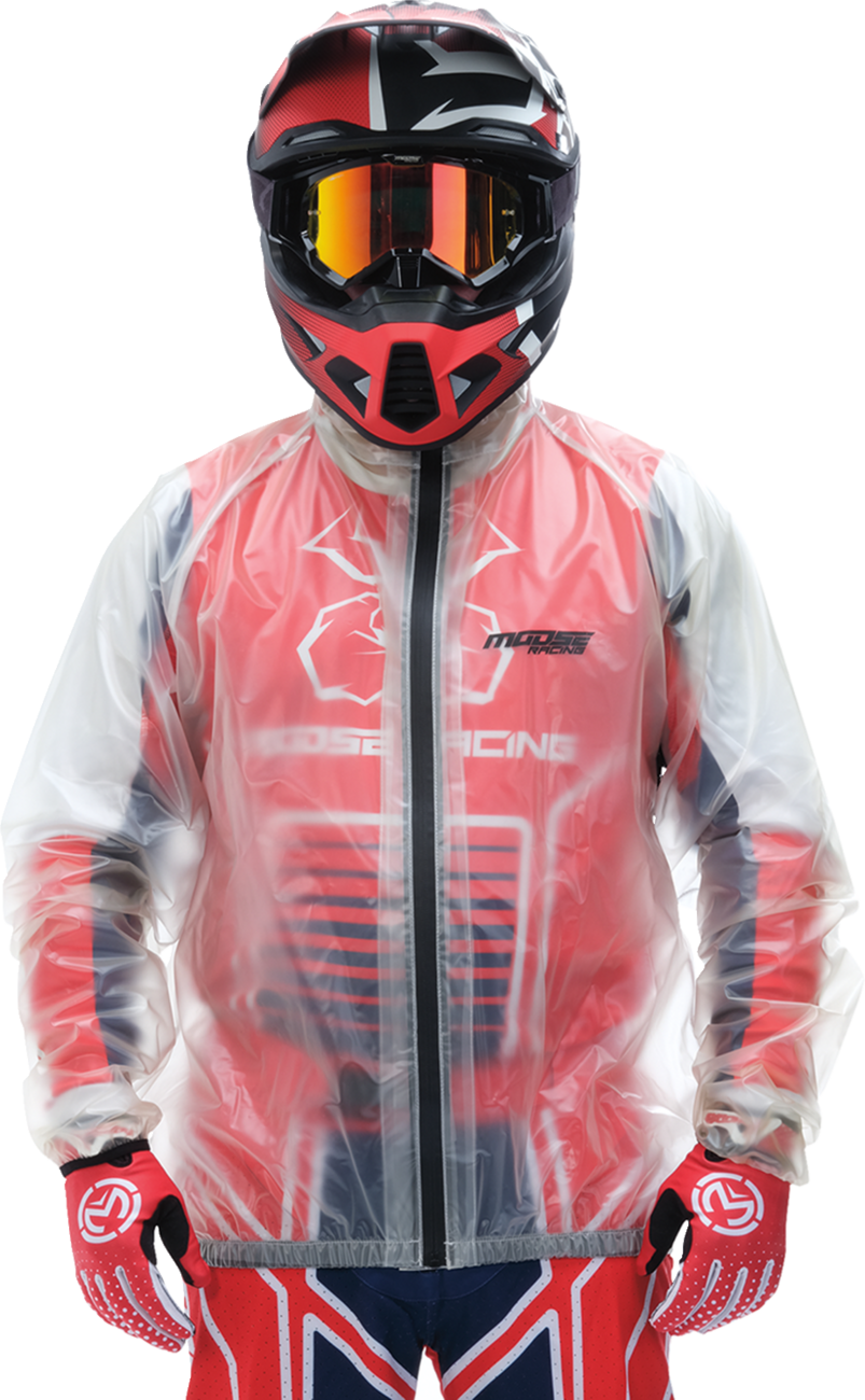 Rain Jacket - Clear - 2XL