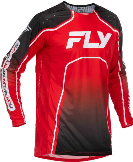 YOUTH RAYCE BICYCLE JERSEY RED/BLACK/WHITE YL