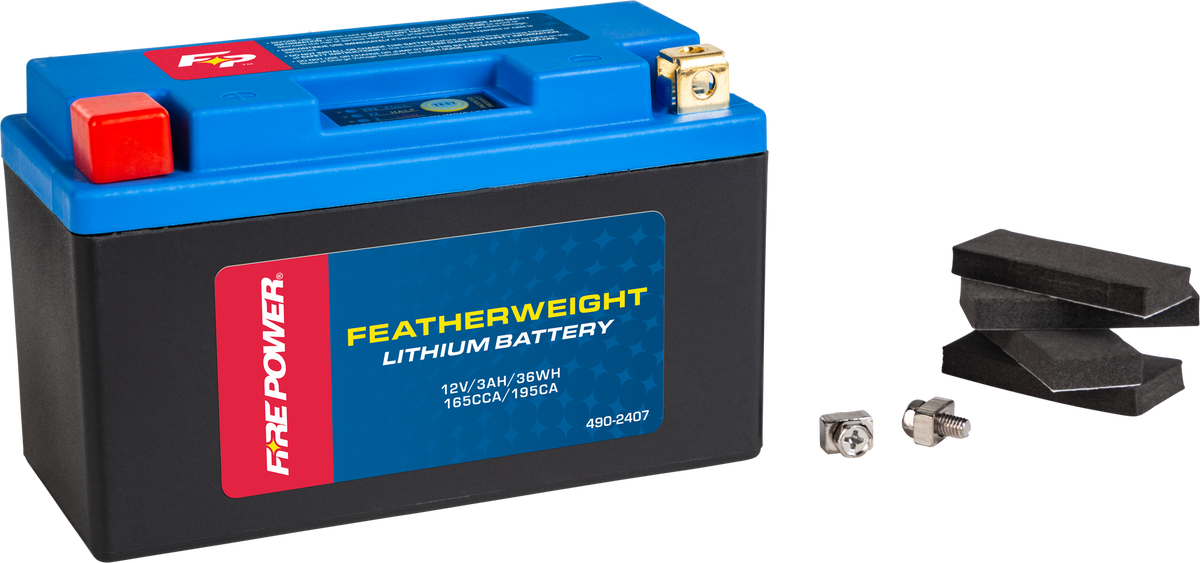 FEATHERWEIGHT LITHIUM BATTERY 180 CCA 12V/36WH