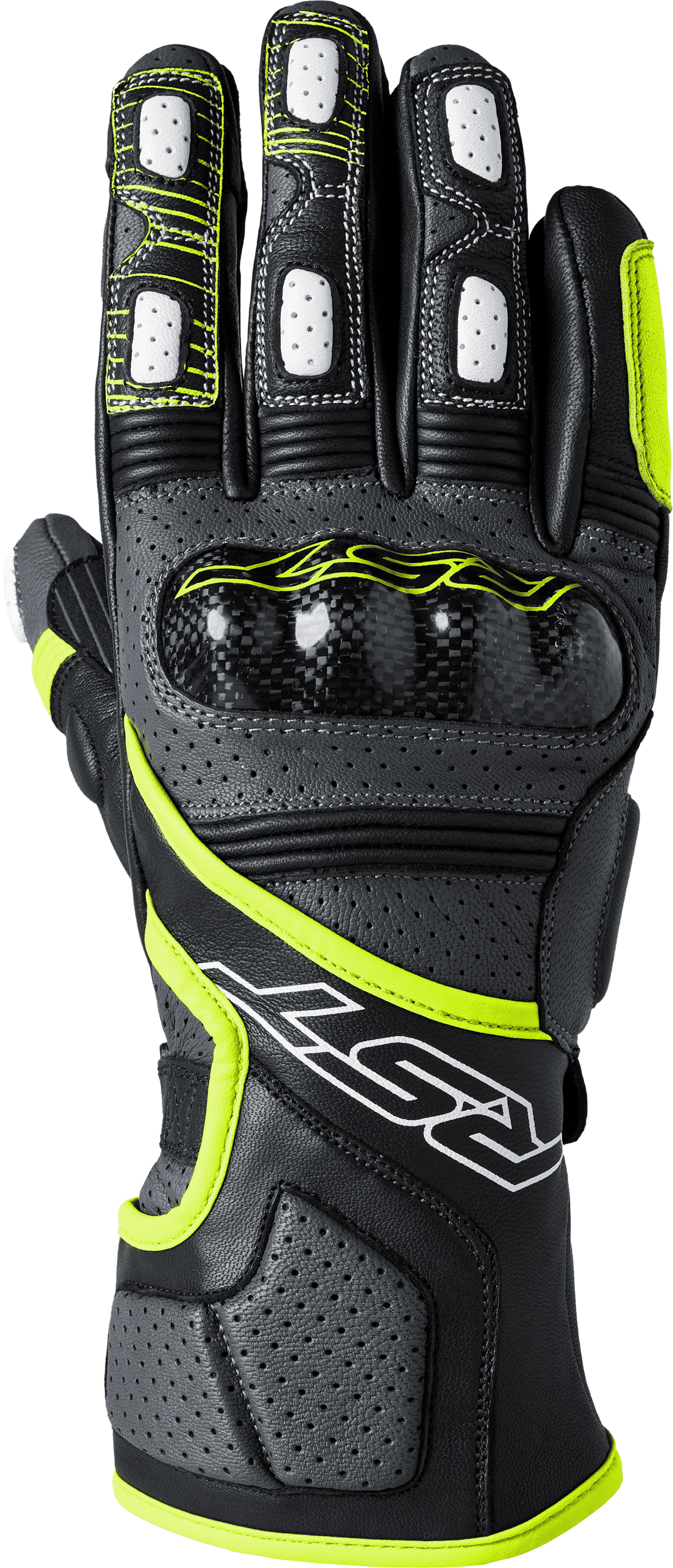FULCRUM CE GLOVE GREY/FLO YELLOW/BLACK  XL