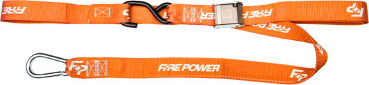 1.5" TIE-DOWN SOFT-TIE ORANGE 2/PK