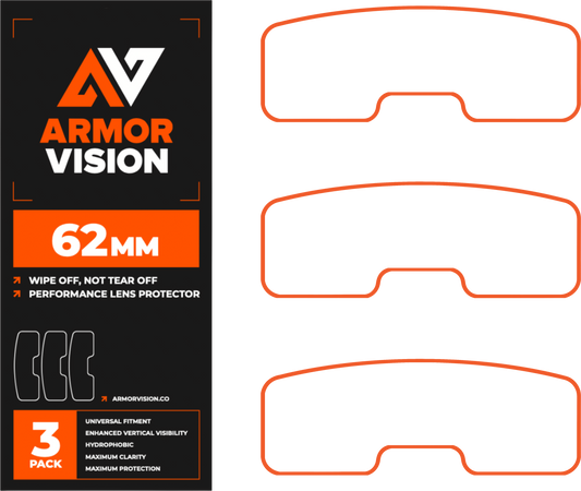 ARMOR VISION 62MM 2ND GEN 3/PK