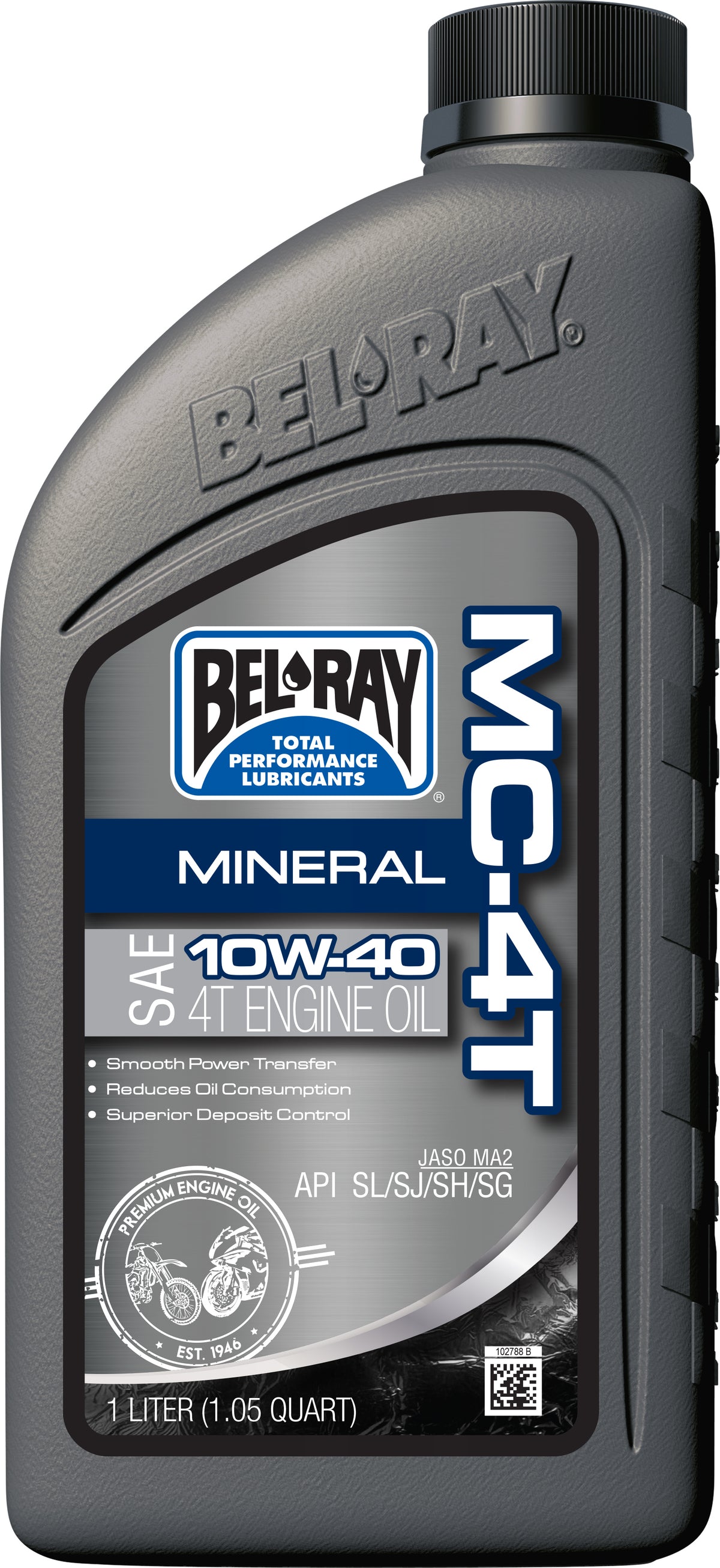 MC-4T MINERAL 10W40 1L 12/CASE