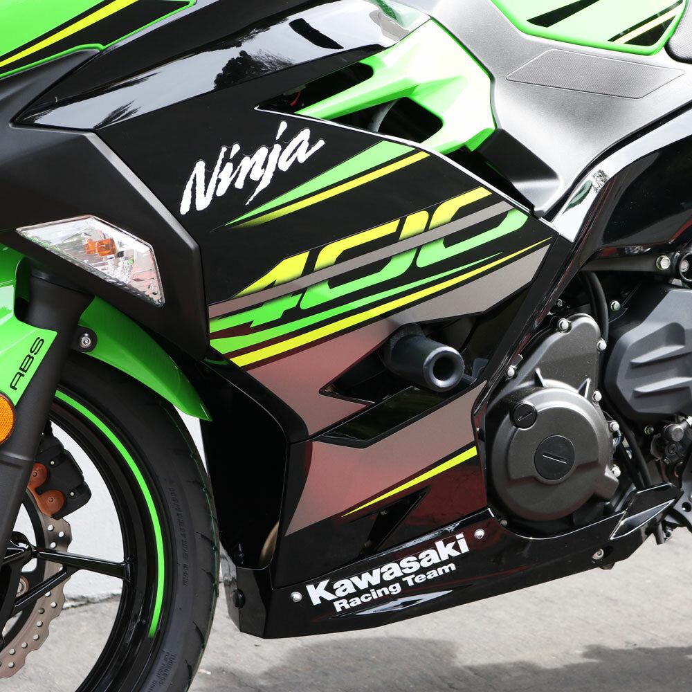 FRAME SLIDERS BLACK NO CUT KAW