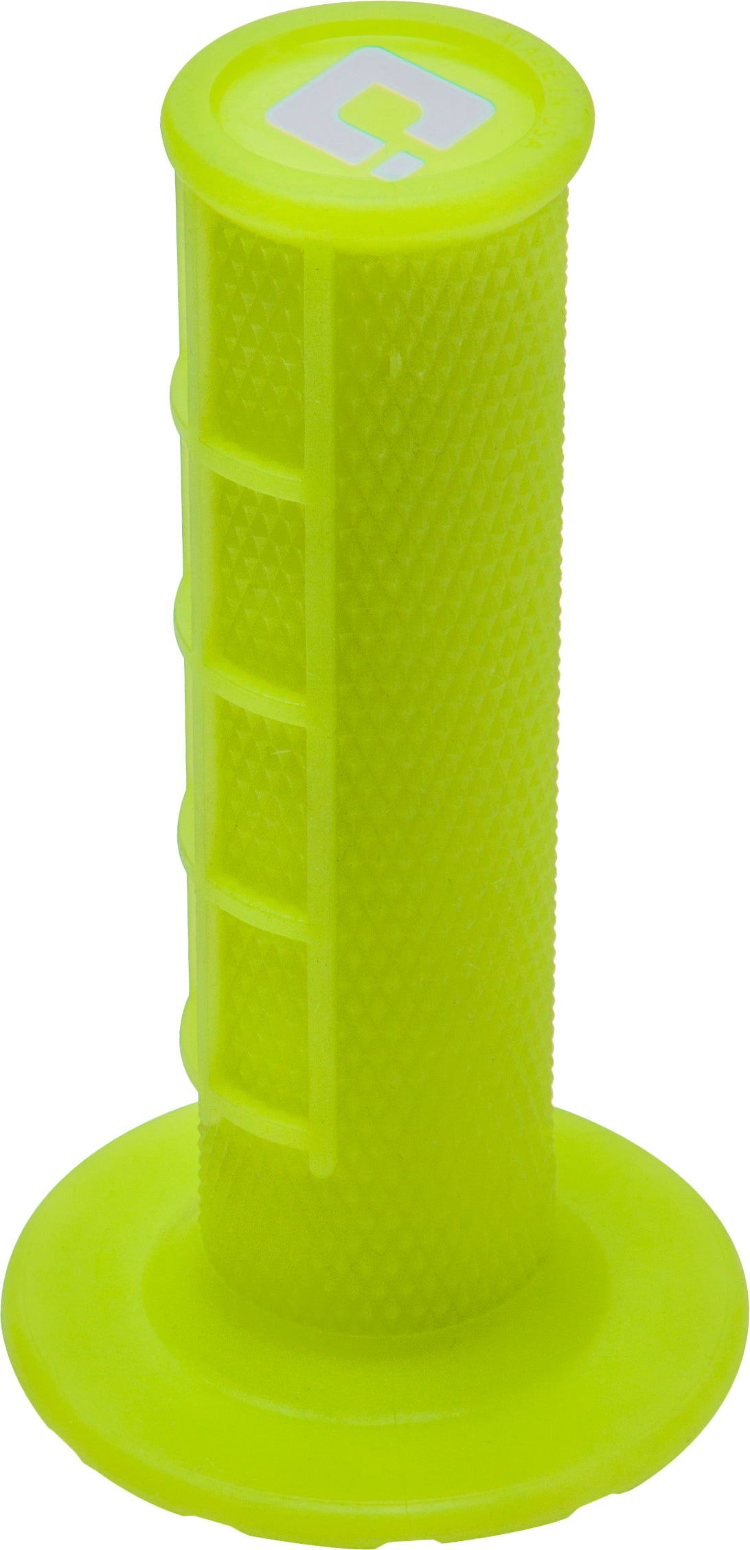 HALF WAFFLE LOCK-ON GRIP NEON YELLOW