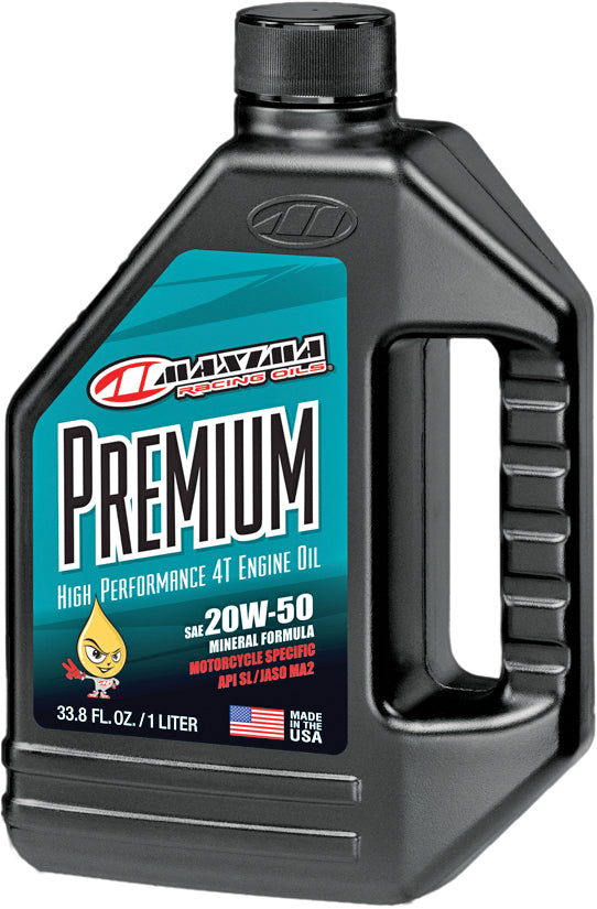 PREMIUM 4T 20W50 1L 12/CASE