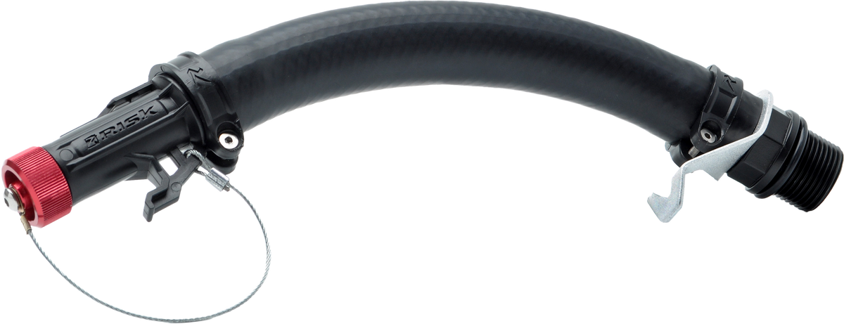 BLACK EDITION HOSE BENDER SPOUT WITH SCREW CAP
