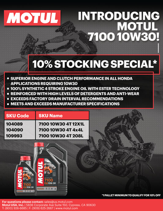 7100 OIL 4T 10W30 1L 12/CASE