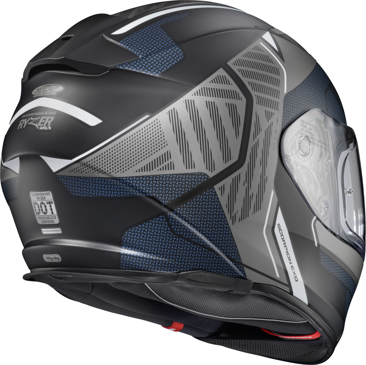 RYZER FULL-FACE HELMET SWITCH PHANTOM LG