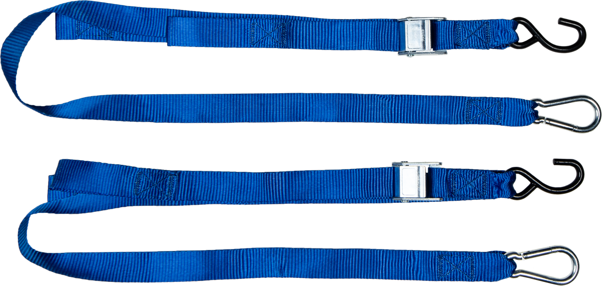 1.5" X 6' TIE-DOWN SOFT-TIE BLUE 2/PK