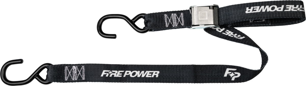 1.5" TIE-DOWN BLACK 2/PK