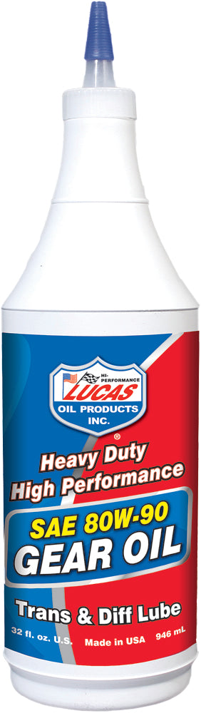 HEAVY DUTY GEAR OIL 80W90 1 QT (12/CASE  SOLD EA)
