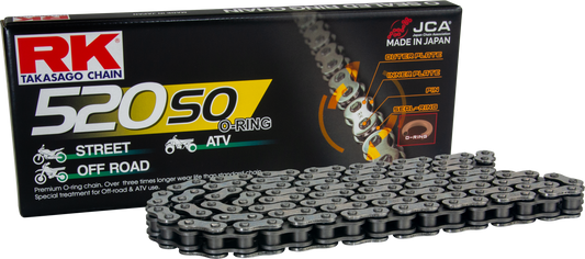 520SO DRIVE CHAIN STEEL 520 X 120