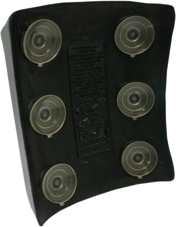 CHOPPER PILLION PAD 7"X 8" 6 SUCTION CUPS