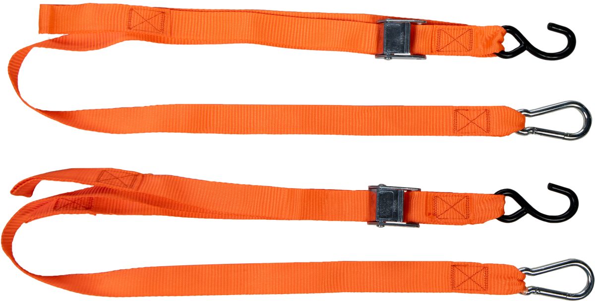 1.5" X 6' TIE-DOWN SOFT-TIE ORANGE 2/PK