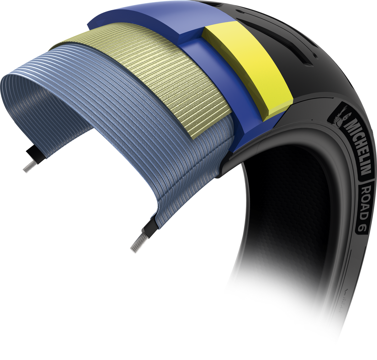 TIRE ROAD 6 REAR 190/55ZR17 (75W) RADIAL  TL