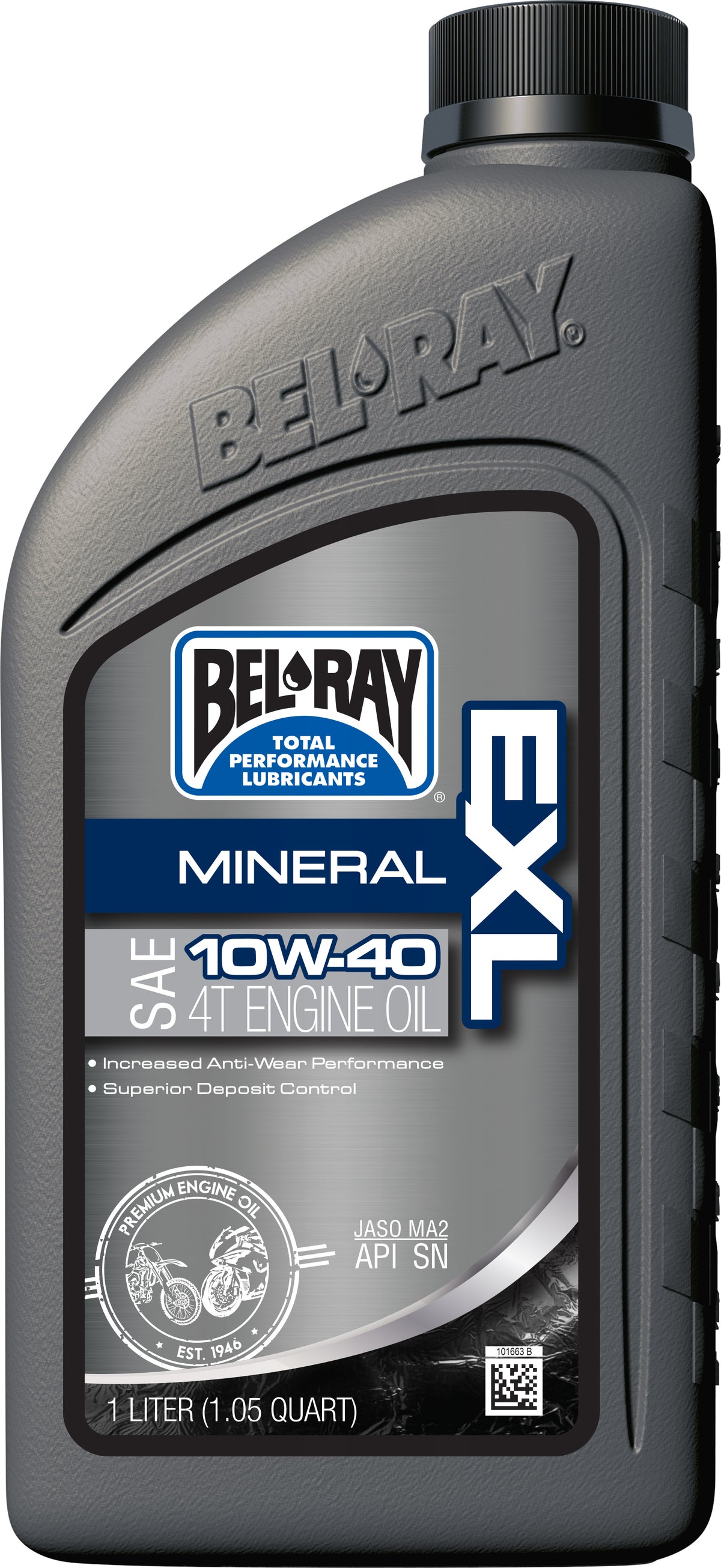 EXL MINERAL OIL 10W40 4T 1L (12/CASE  SOLD EA)