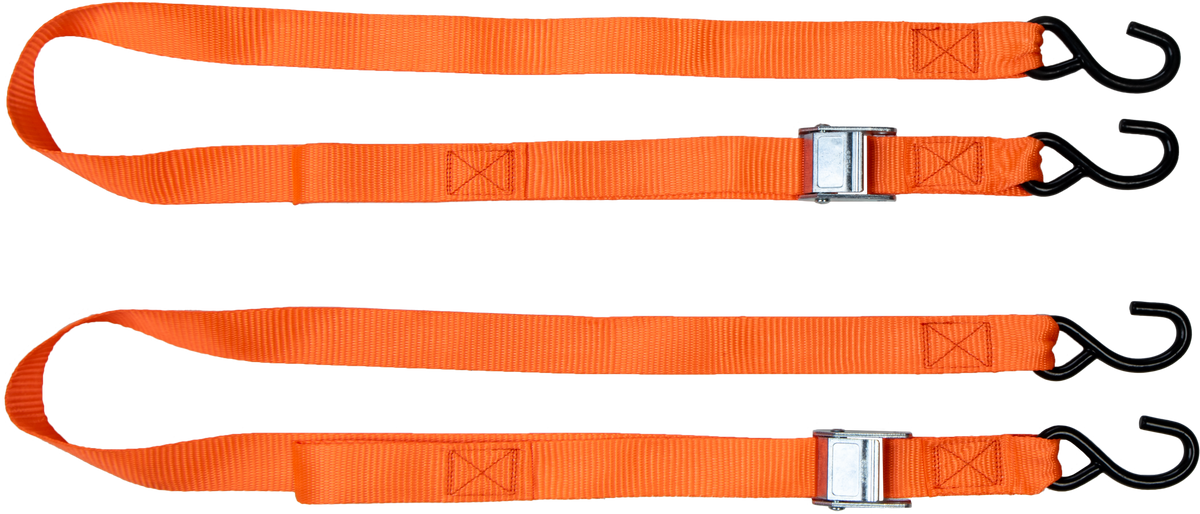 1.5" X 6' TIE-DOWN ORANGE 2/PK