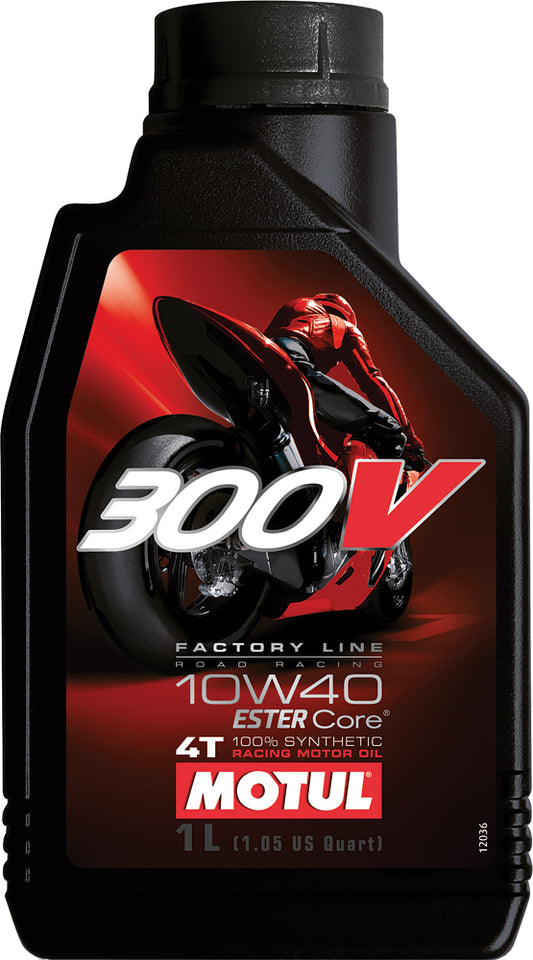 300V COMPETITION SYNTHETIC OIL 4T 10W40 1L 12/CASE