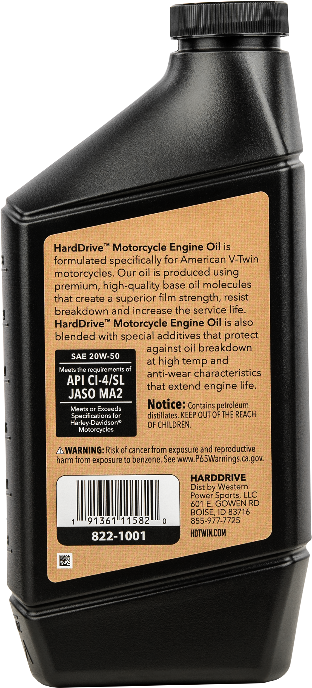 ENGINE OIL 20W50 1 QT (12/CASE) SOLD EA)