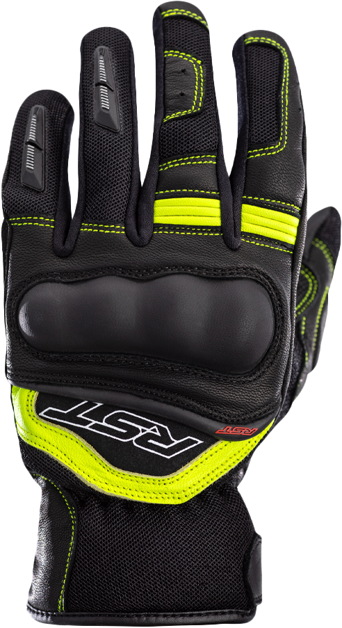 URBAN AIR 3 MESH CE GLOVE BLACK/FLO YELLOW LG