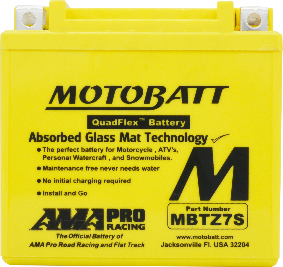 BATTERY MBTZ7S SEALED FACTORY ACTIVATED