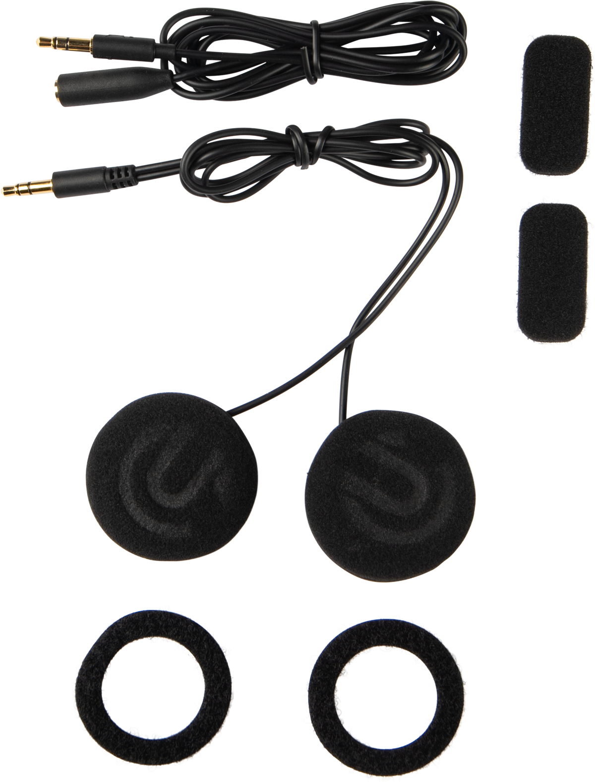 HDS10X HELMET SPEAKERS 40MM DIAMETER  3.5MM JACK