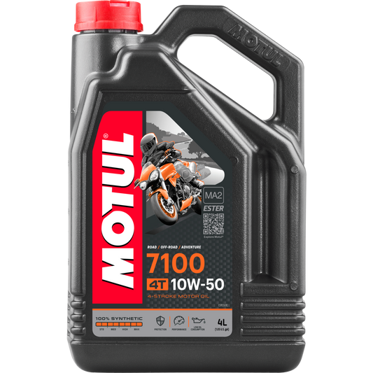 7100 FULL SYN OIL 10W50 4T 4L 4/CASE
