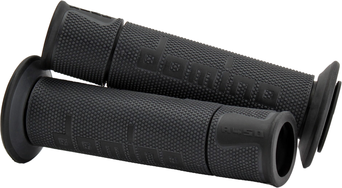 A450 ROAD RACING GRIPS ANTHRACITE/BLACK PAIR