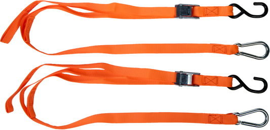 1" X 6' TIE-DOWN SOFT-TIE ORANGE 2/PK