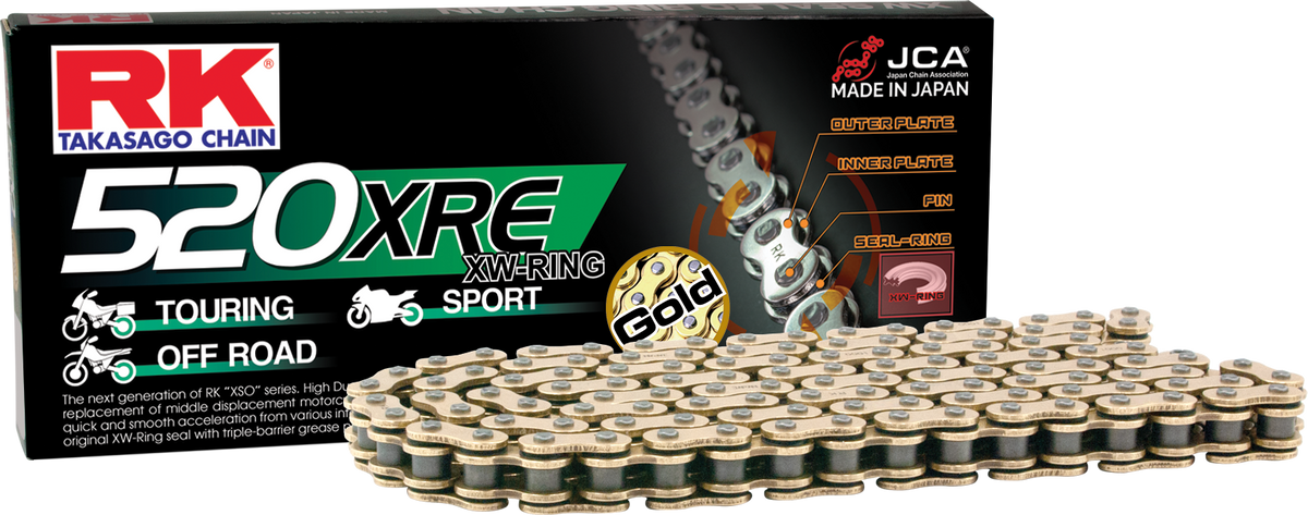 GB520XRE DRIVE CHAIN GOLD 520 X 120