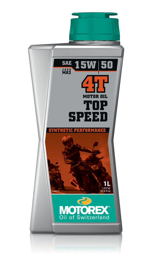 TOP SPEED OIL 15W50 4T 1L (10/CASE  SOLD EA)