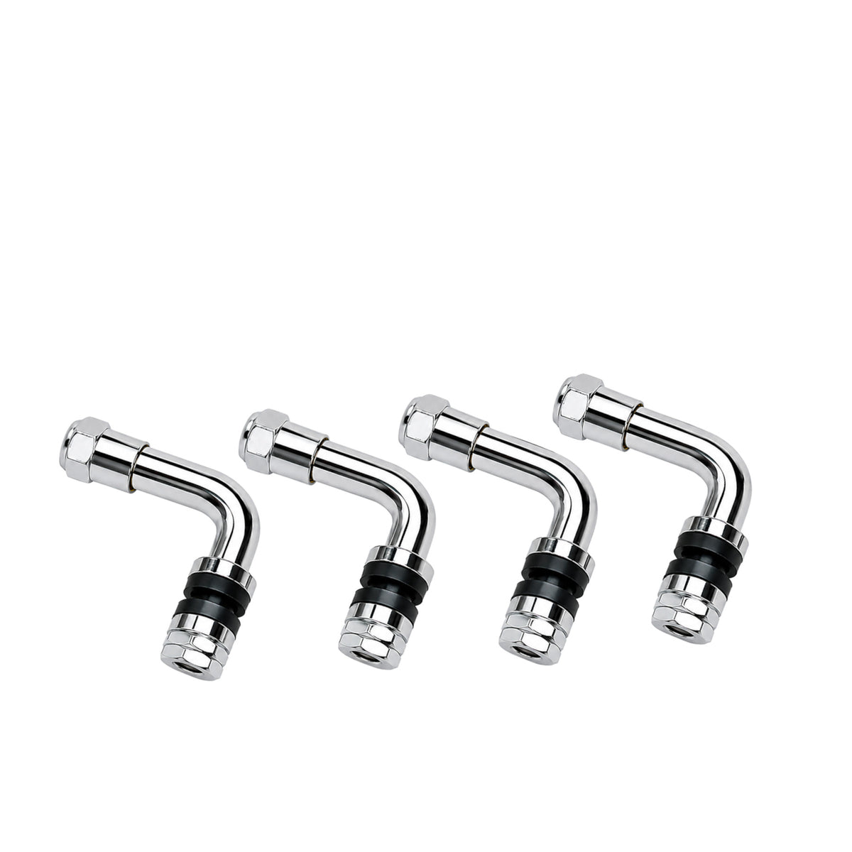 VALVE STEMS 90 DEGREE 0.327" 4/PK